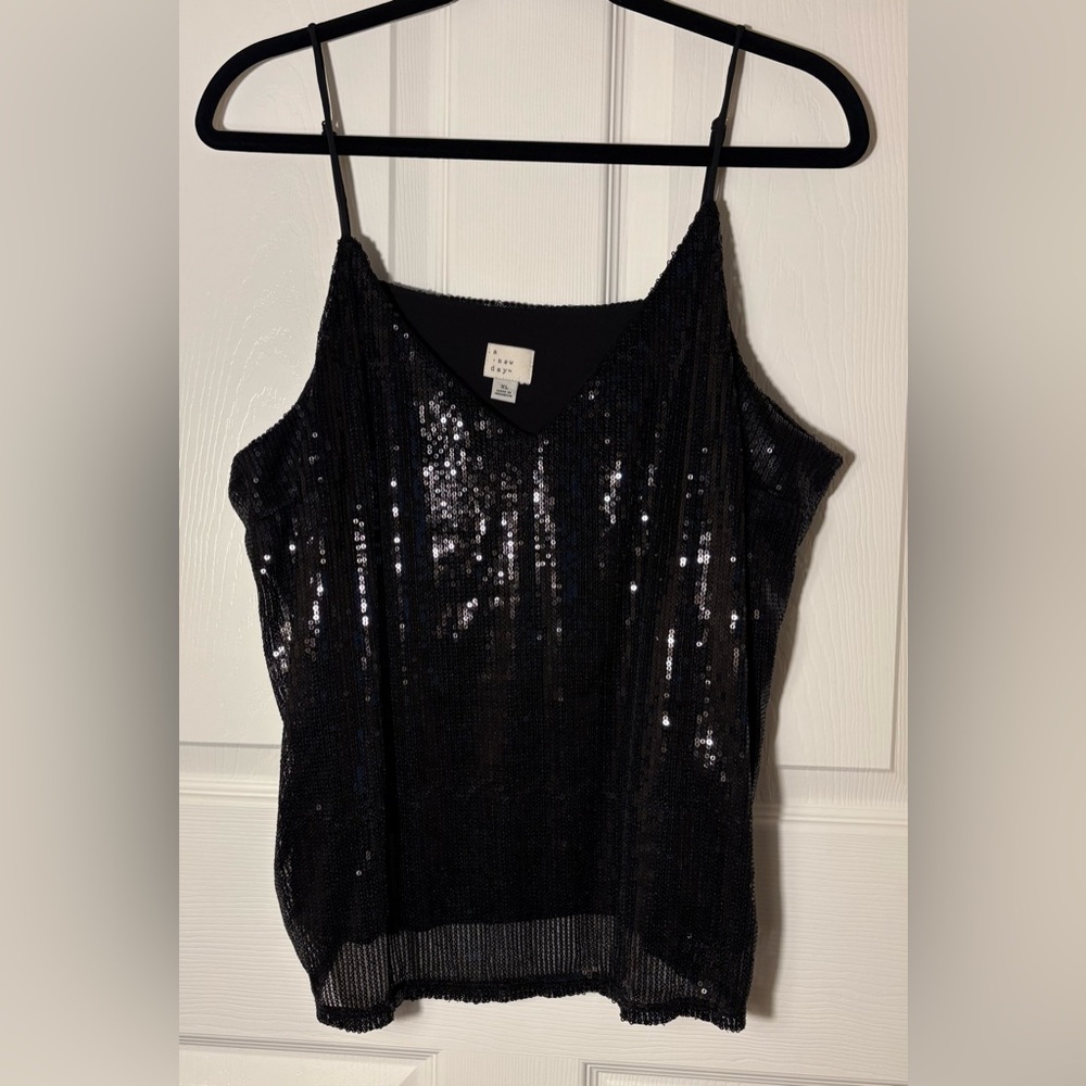 A New Day Sequin Camisole